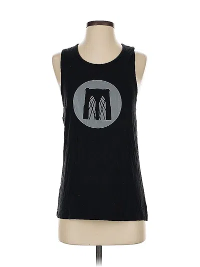 Pre-owned Assorted Brands Sleeveless T-shirt In Black
