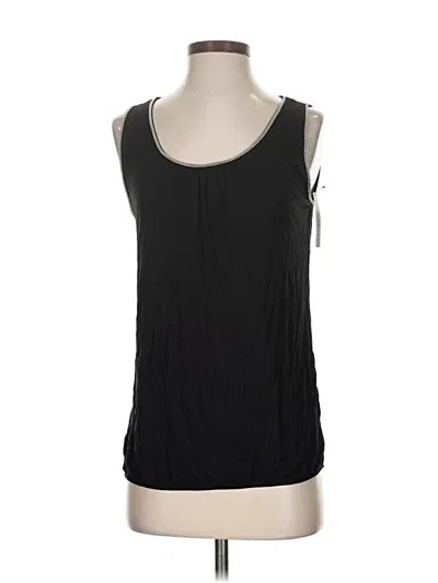 Pre-owned Assorted Brands Sleeveless T-shirt In Black