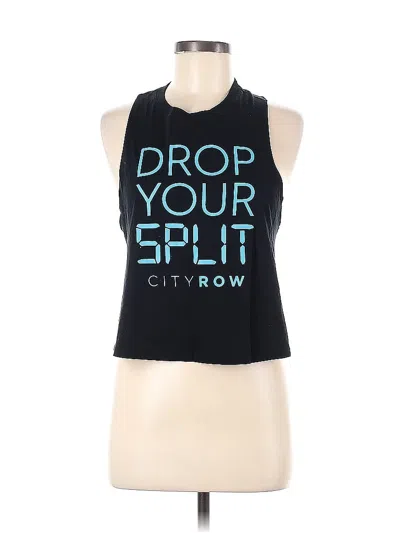 Pre-owned Assorted Brands Sleeveless T-shirt In Blue