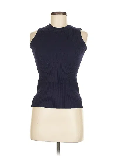 Pre-owned Assorted Brands Sleeveless T-shirt In Blue