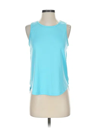 Pre-owned Assorted Brands Sleeveless T-shirt In Blue