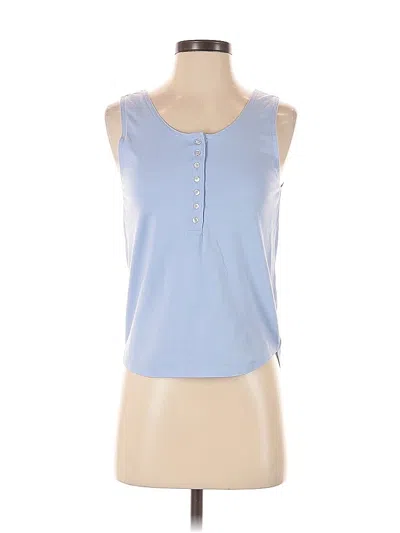 Pre-owned Assorted Brands Sleeveless T-shirt In Blue