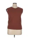 Assorted Brands Sleeveless T-shirt In Brown