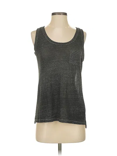 Pre-owned Assorted Brands Sleeveless T-shirt In Gray