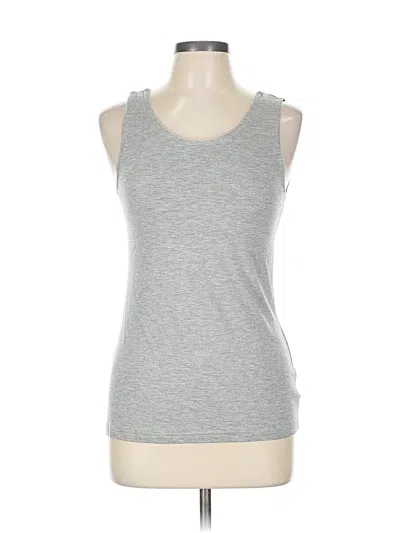 Pre-owned Assorted Brands Sleeveless T-shirt In Gray