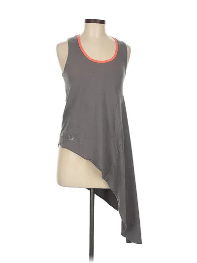 Pre-owned Assorted Brands Sleeveless T-shirt In Gray