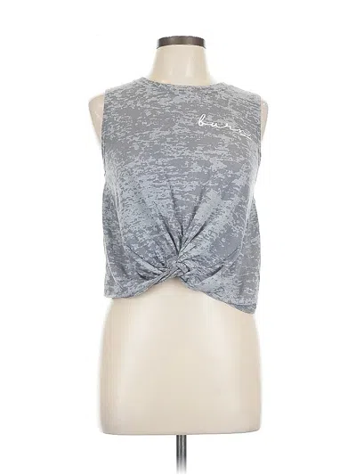 Pre-owned Assorted Brands Sleeveless T-shirt In Gray