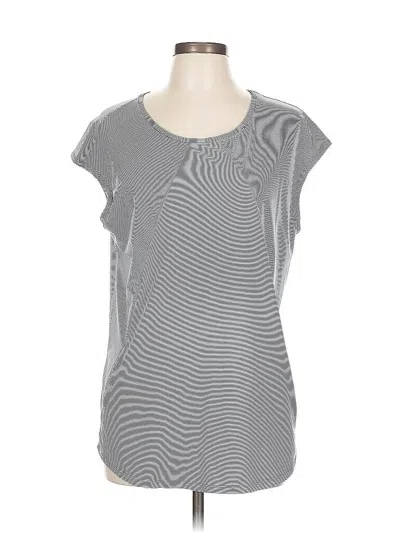 Pre-owned Assorted Brands Sleeveless T-shirt In Gray