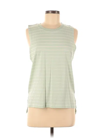 Pre-owned Assorted Brands Sleeveless T-shirt In Green