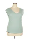 Assorted Brands Sleeveless T-shirt In Green