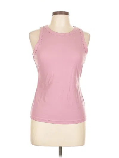 Pre-owned Assorted Brands Sleeveless T-shirt In Pink
