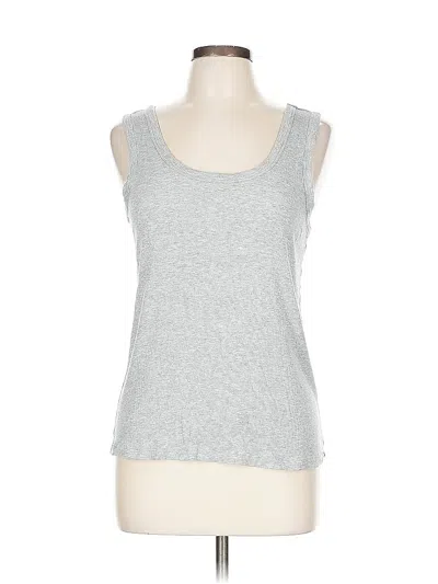 Pre-owned Assorted Brands Sleeveless T-shirt In Silver