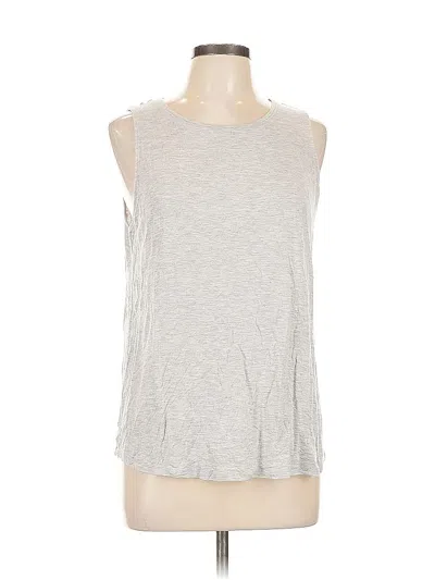 Pre-owned Assorted Brands Sleeveless T-shirt In Silver