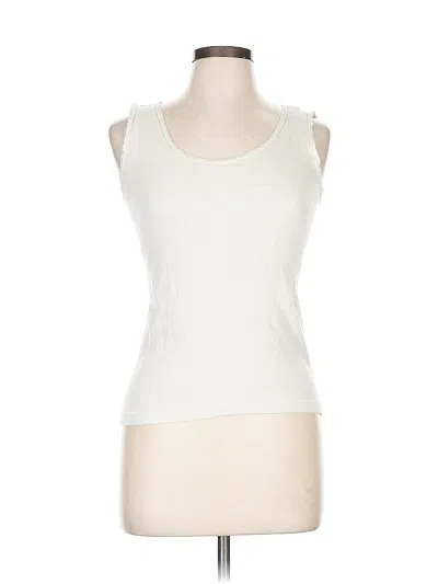 Pre-owned Assorted Brands Sleeveless T-shirt In White