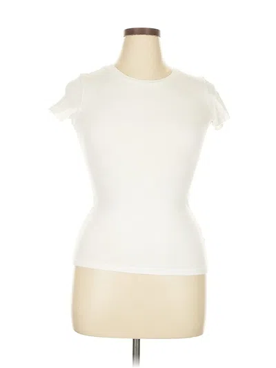 Pre-owned Assorted Brands Sleeveless T-shirt In White