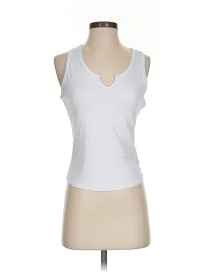 Pre-owned Assorted Brands Sleeveless T-shirt In White
