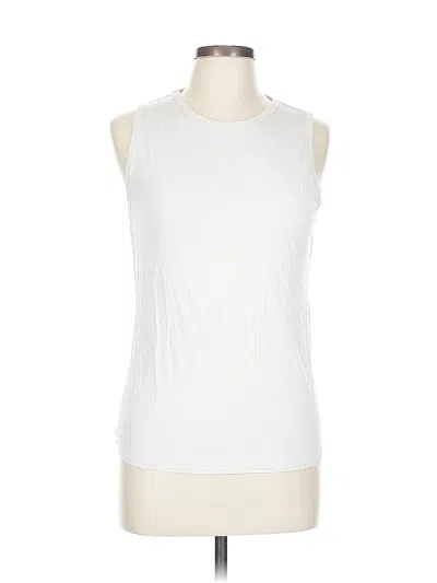 Pre-owned Assorted Brands Sleeveless T-shirt In White