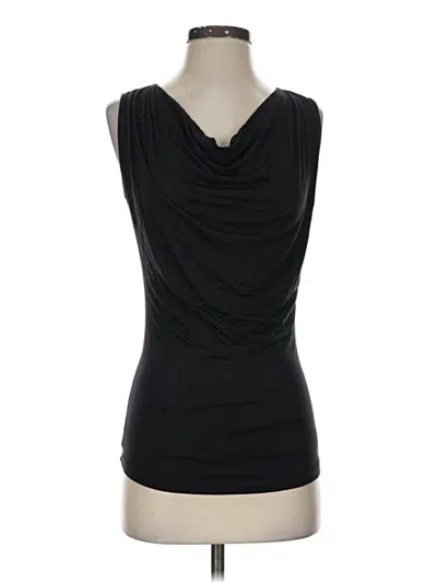 Pre-owned Assorted Brands Sleeveless Top Black Cowl Neck Tops