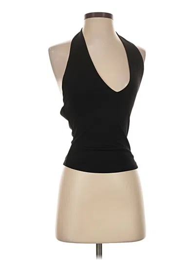 Assorted Brands Sleeveless Top Black Halter Neckline Tops