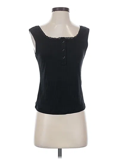 Assorted Brands Sleeveless Top Black Scoop Neck Tops