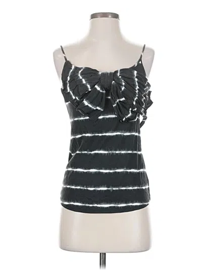 Pre-owned Assorted Brands Sleeveless Top Black Strapless Neckline Tops