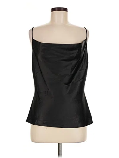 Pre-owned Assorted Brands Sleeveless Top Black Strapless Neckline Tops