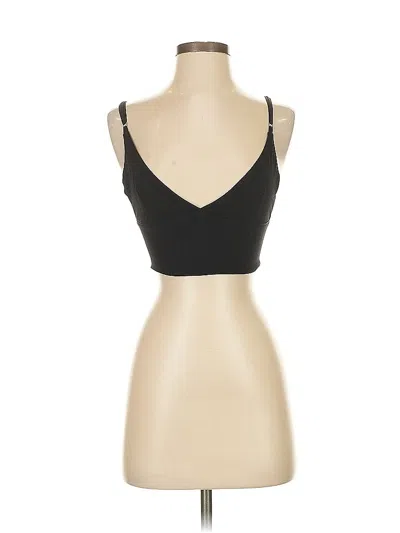 Pre-owned Assorted Brands Sleeveless Top Black Sweetheart Neckline Tops