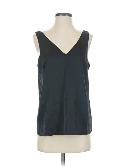 Pre-owned Assorted Brands Sleeveless Top Black V Neck Tops