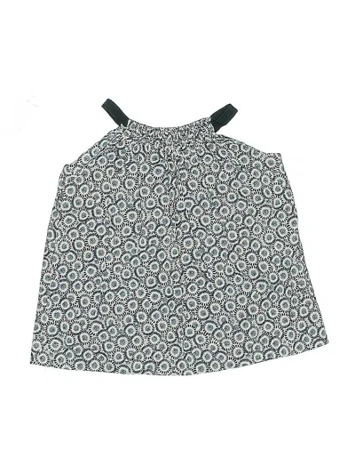 Pre-owned Assorted Brands Babies' Sleeveless Top Blue Halter Neckline Tops