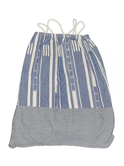 Pre-owned Assorted Brands Kids' Sleeveless Top Blue Halter Neckline Tops