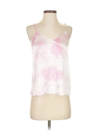 Pre-owned Assorted Brands Sleeveless Top Pink Halter Neckline Tops
