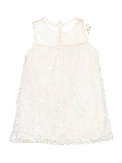 Assorted Brands Kids' Sleeveless Top Pink Halter Neckline Tops In White