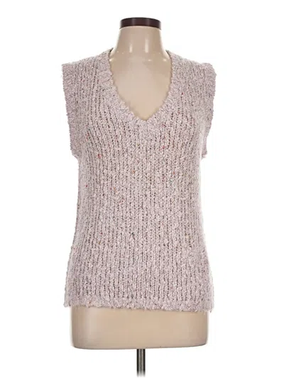 Pre-owned Assorted Brands Sleeveless Top Pink V-neck Tops