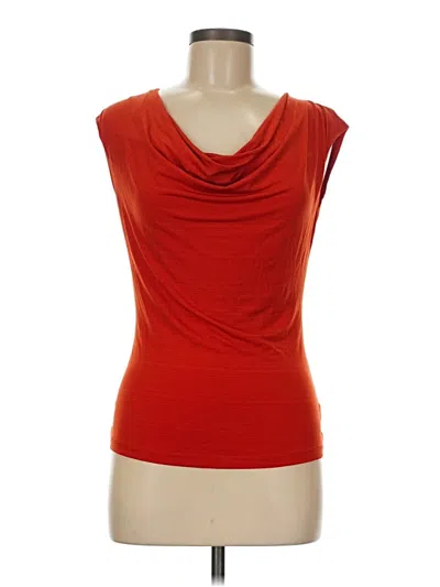 Pre-owned Assorted Brands Sleeveless Top Red Cowl Neck Tops