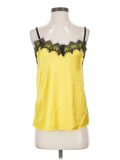 Assorted Brands Sleeveless Top Yellow Sweetheart Neckline Tops