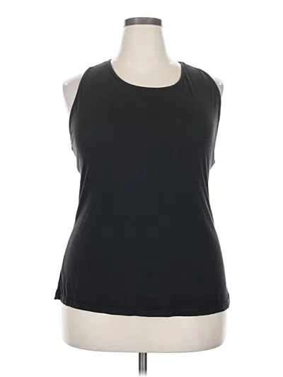 Pre-owned Assorted Brands Sleeveless T-shirt In Black