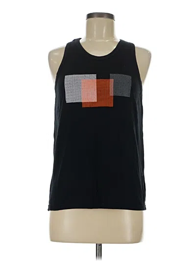 Pre-owned Assorted Brands Sleeveless T-shirt In Black
