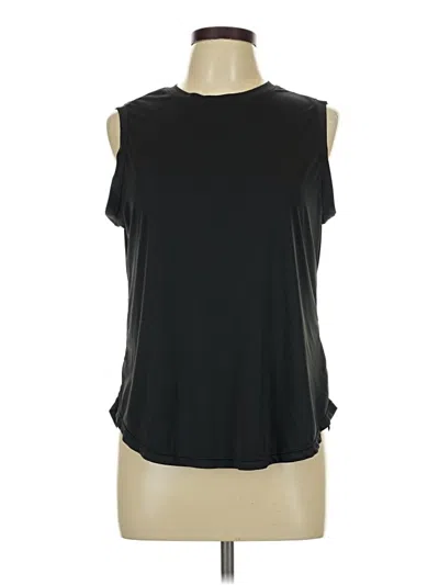 Pre-owned Assorted Brands Sleeveless T-shirt In Black
