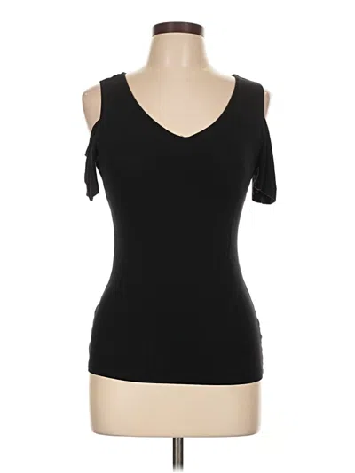 Pre-owned Assorted Brands Sleeveless T-shirt In Black