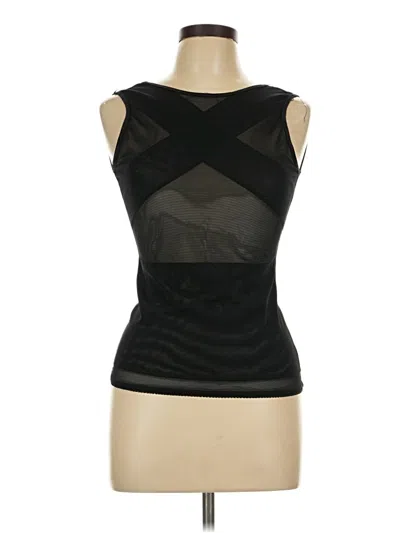 Pre-owned Assorted Brands Sleeveless T-shirt In Black