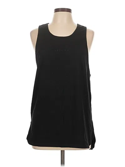 Pre-owned Assorted Brands Sleeveless T-shirt In Black