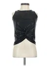 Assorted Brands Sleeveless T-shirt In Black