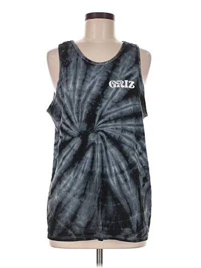 Pre-owned Assorted Brands Sleeveless T-shirt In Black