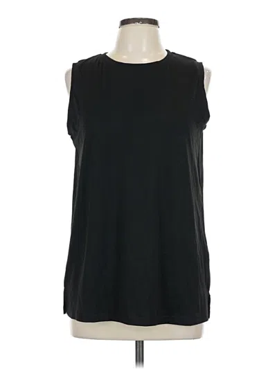 Pre-owned Assorted Brands Sleeveless T-shirt In Black