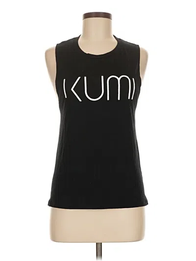 Pre-owned Assorted Brands Sleeveless T-shirt In Black