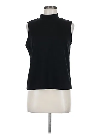 Pre-owned Assorted Brands Sleeveless T-shirt In Black