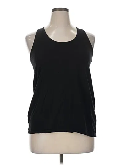 Pre-owned Assorted Brands Sleeveless T-shirt In Black