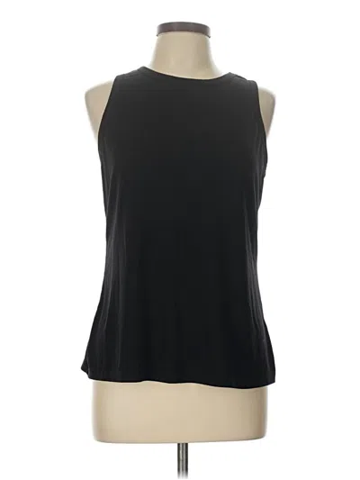 Pre-owned Assorted Brands Sleeveless T-shirt In Black