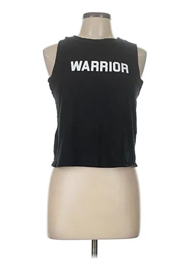 Pre-owned Assorted Brands Sleeveless T-shirt In Black
