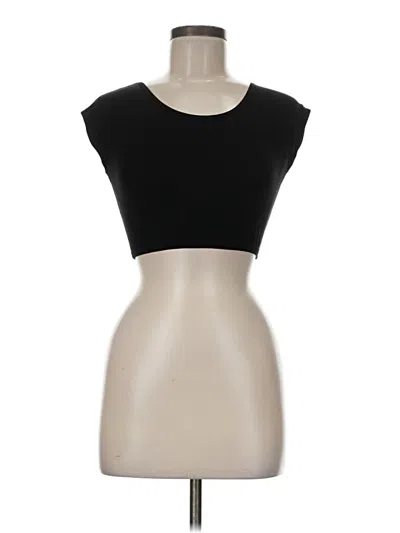 Pre-owned Assorted Brands Sleeveless T-shirt In Black